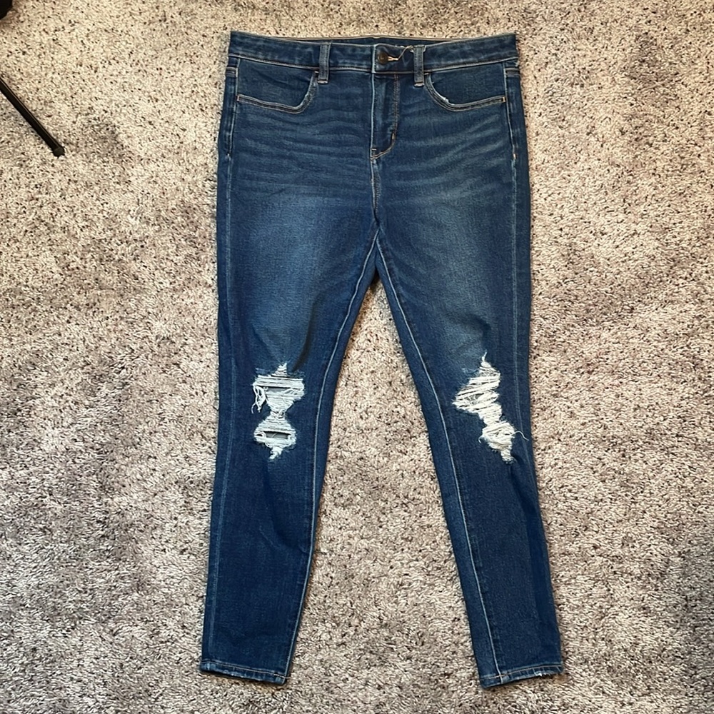 American Eagle Dream Stretch High Rise Jegging Size 8 Short - Picture 3 of 6